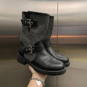 Studded Indie Sleaze Boots 5 Isabel Marant Style 2013 Tumblr Messy Girl Grunge